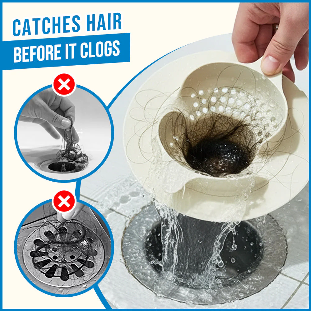 Daphtora® 2026 Upgraded Smart Hair Catcher Bathroom Tub Strainer - Image 3