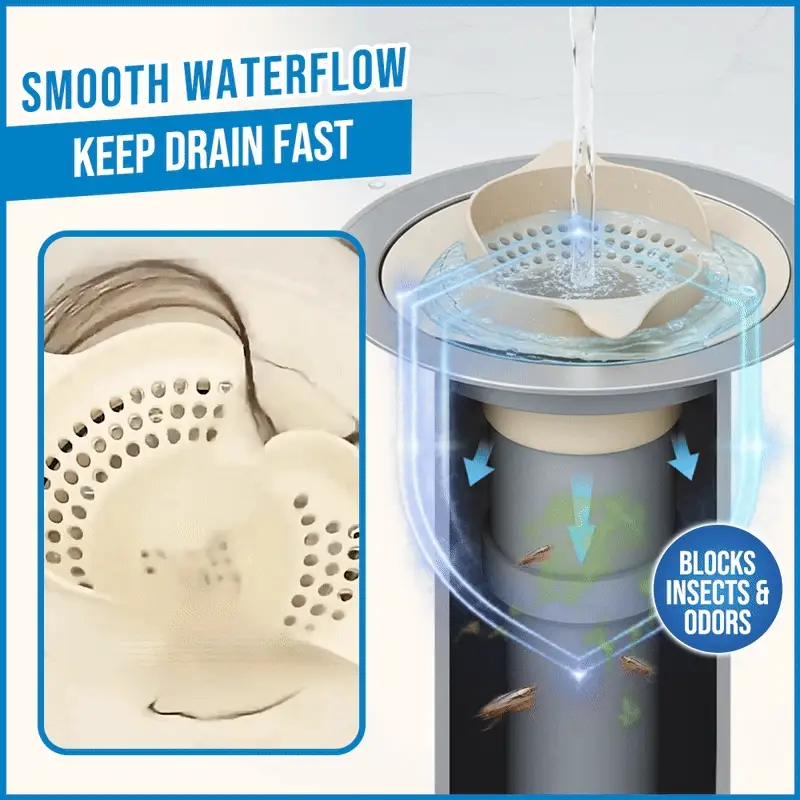 Daphtora® 2026 Upgraded Smart Hair Catcher Bathroom Tub Strainer - Image 4