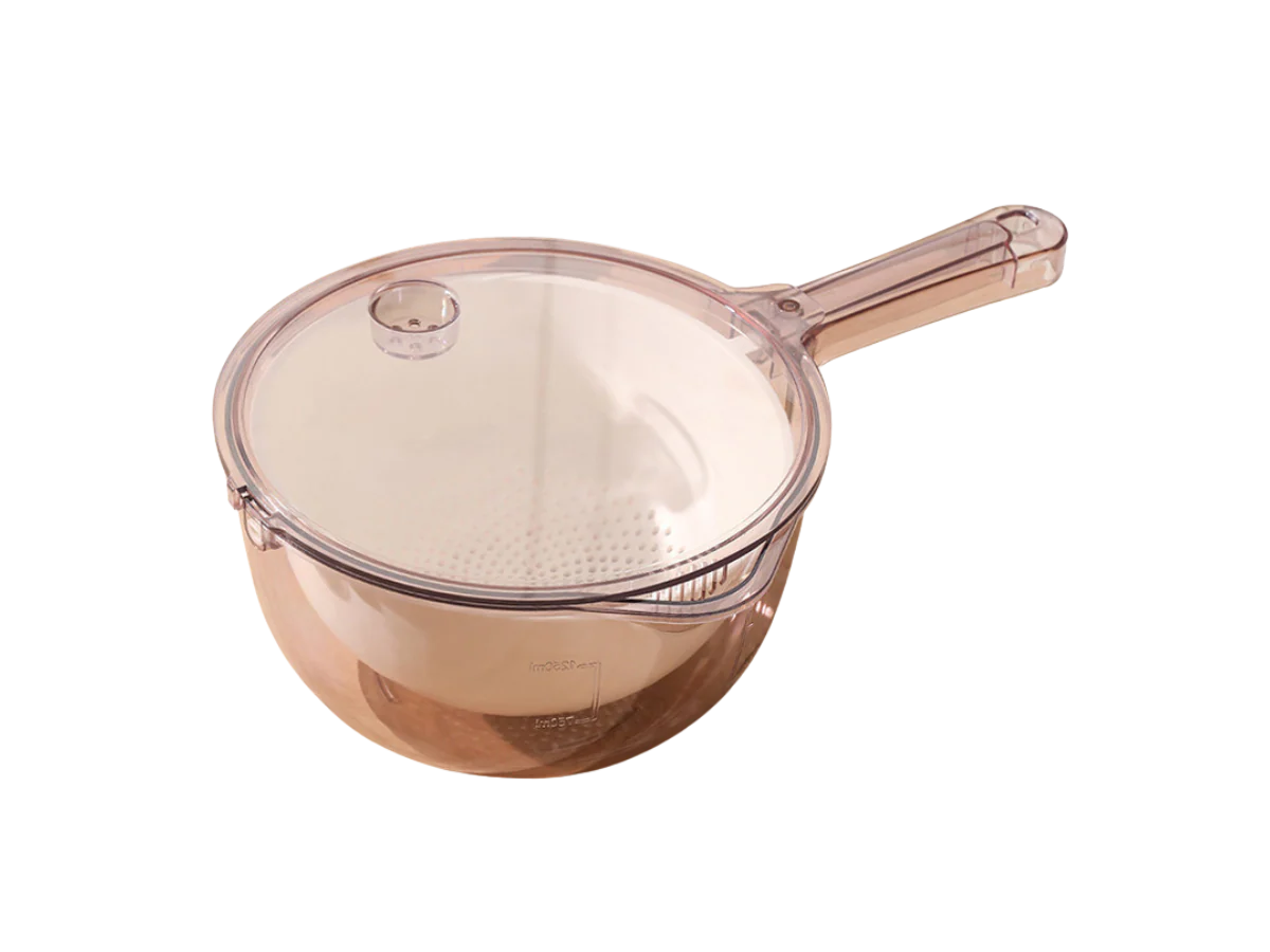 Daphtora® 360° Rotating Drain Rinse Fruit Basket & Detachable Fruit Tray - Image 7