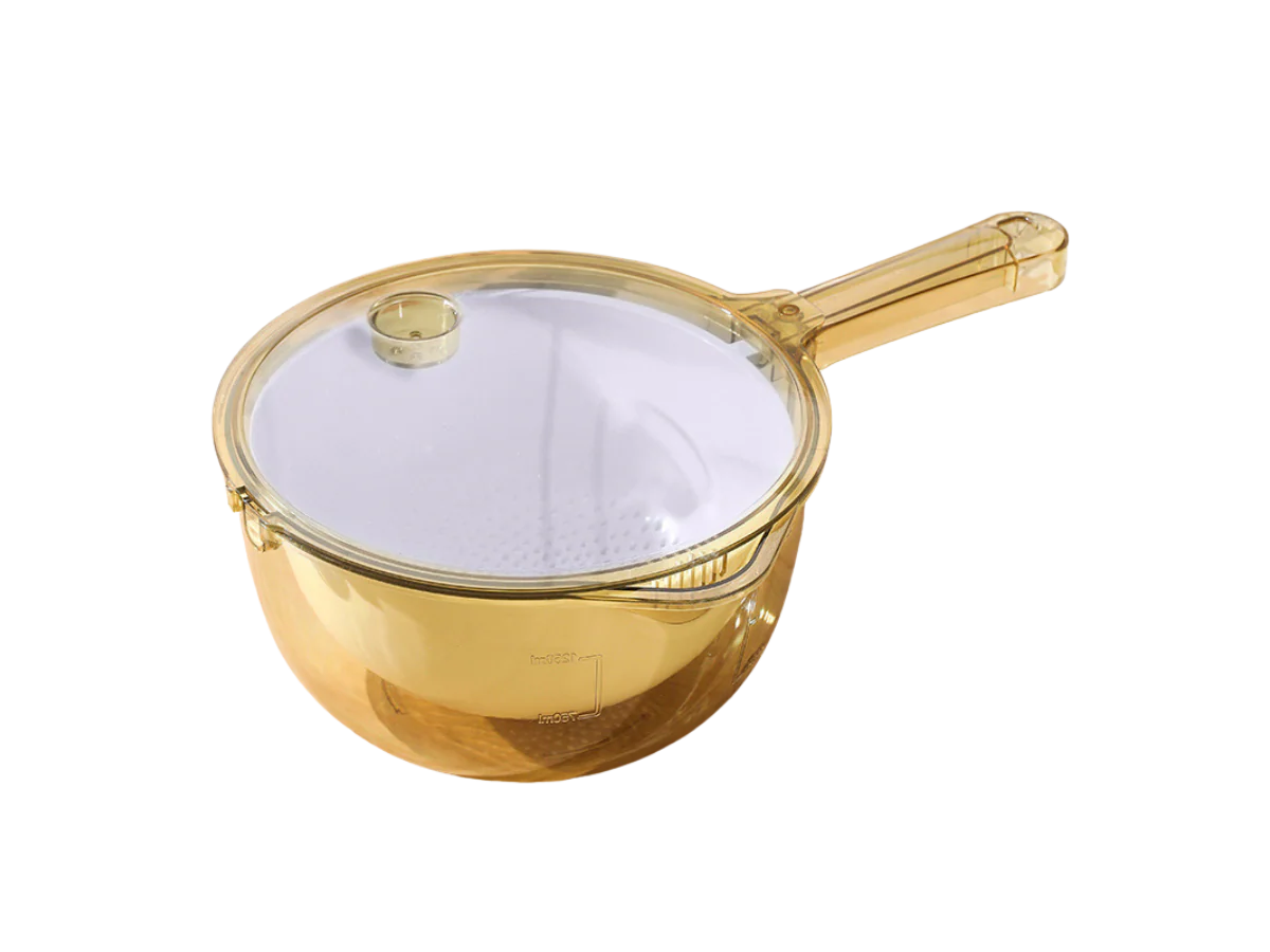 Daphtora® 360° Rotating Drain Rinse Fruit Basket & Detachable Fruit Tray - Image 8