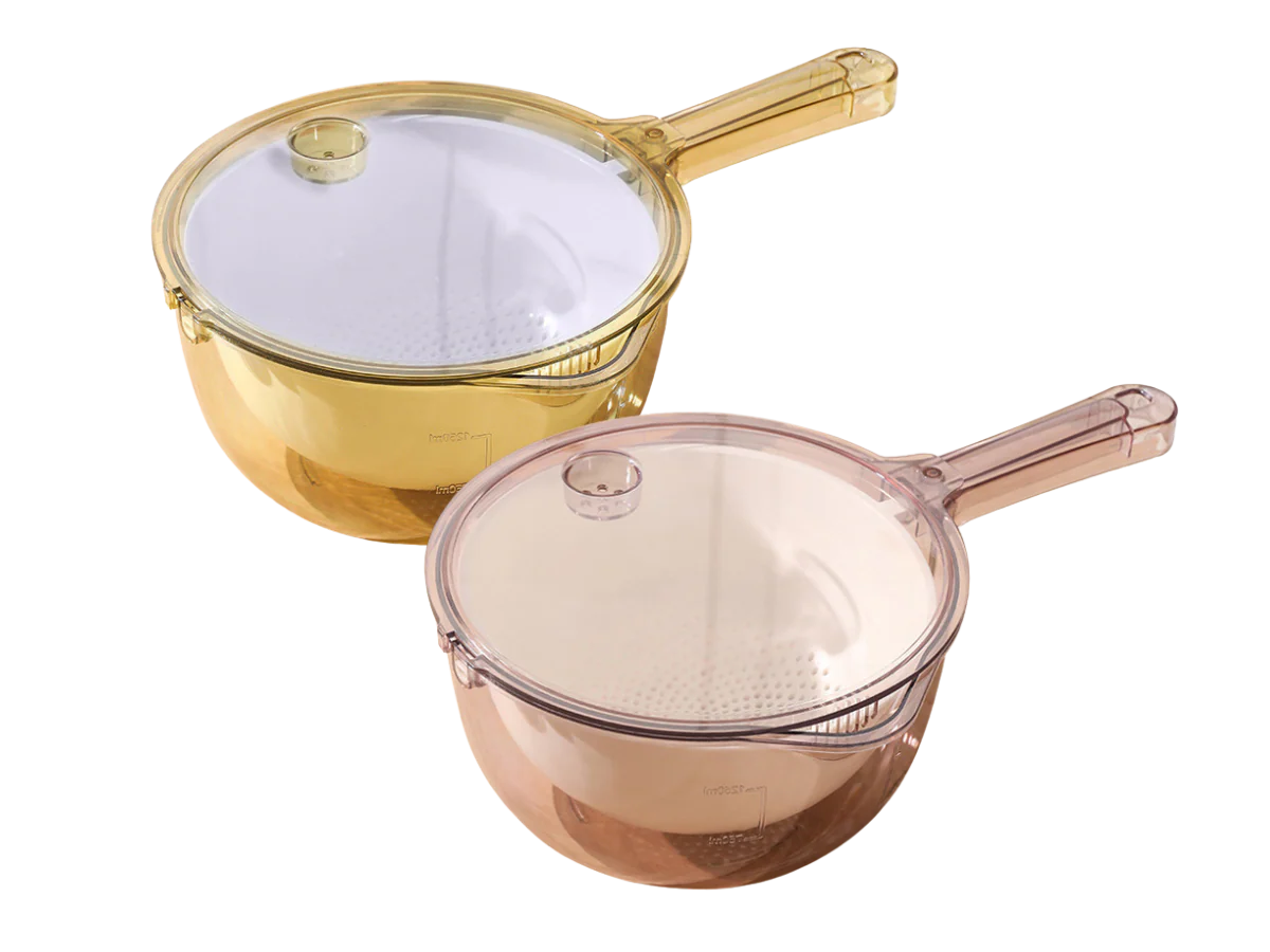 Daphtora® 360° Rotating Drain Rinse Fruit Basket & Detachable Fruit Tray - Image 9