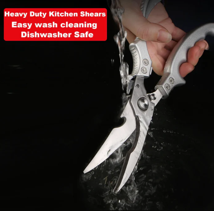 Daphtora® Safe Multi-Functional Stainless Steel Kitchen Scissors - Image 3