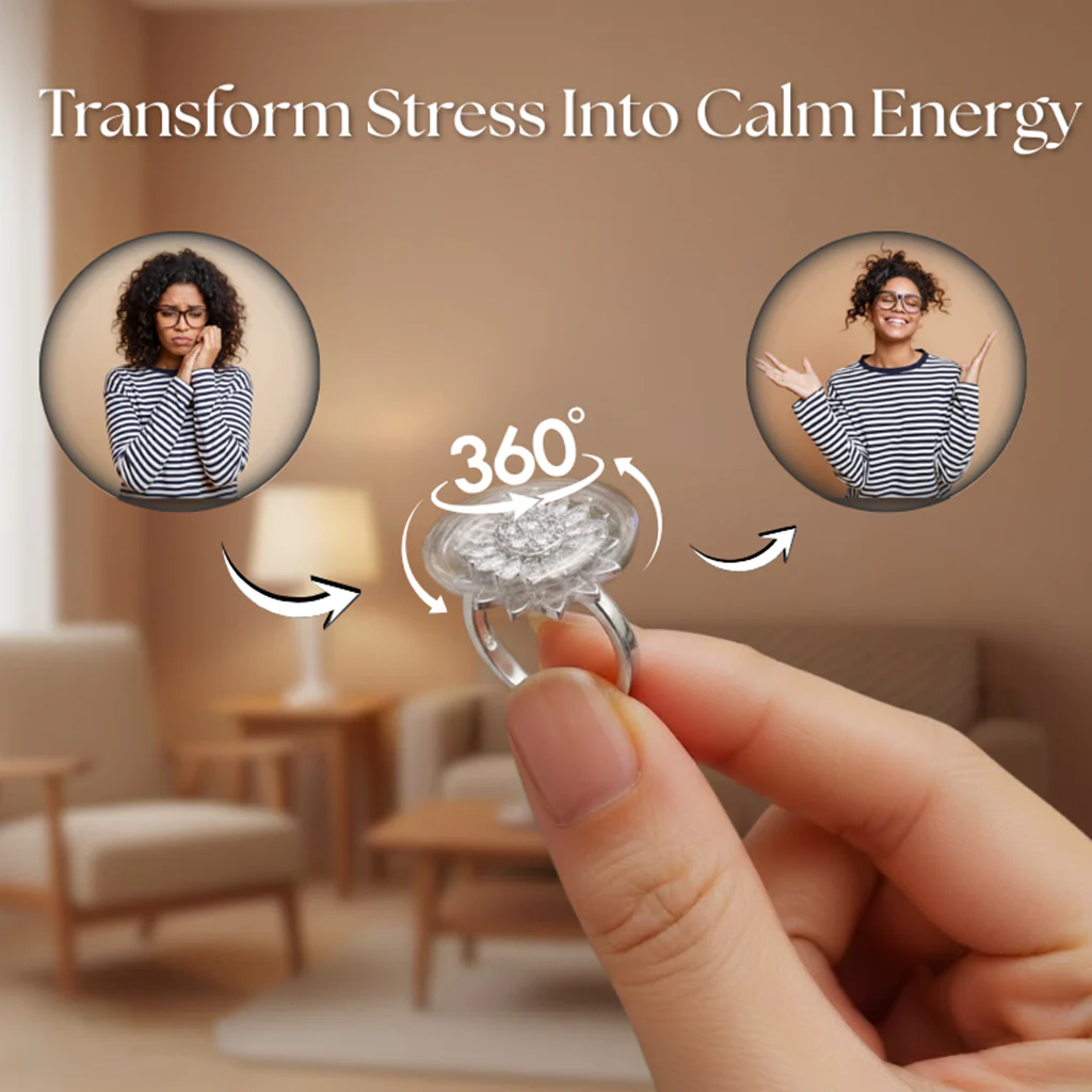 【Mega Sales】 Daphtora® Stress Relief Spinner Rings | Anxiety Relief & Meditation 🎀 - Image 3