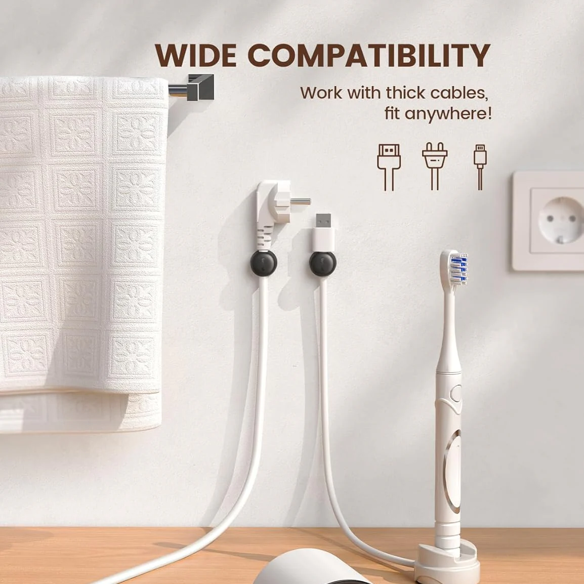 Daphtora® Twist-Lock Rotating Cable Clips - Image 3